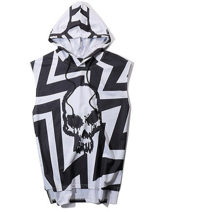 Louis Vuitton Supreme Punisher Skull Luxury Brand Zipper Hoodie For Men  Women