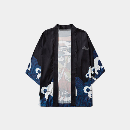 Techwear Panda Kimono