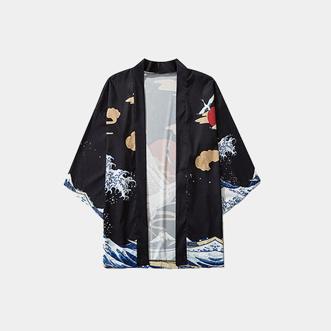 Techwear Kimono Crane | CYBER TECHWEAR®