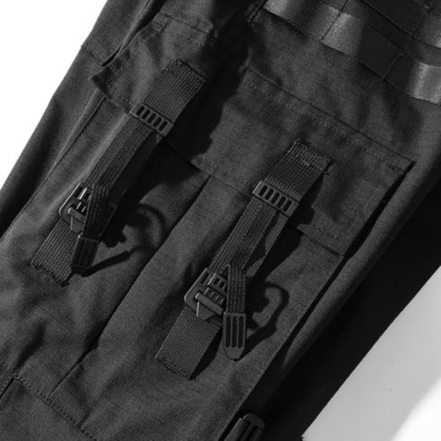Black Tactical Techwear Pants