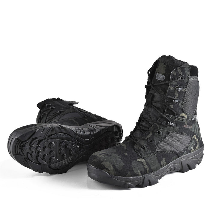 Camouflage Techwear Boots | CYBER TECHWEAR®
