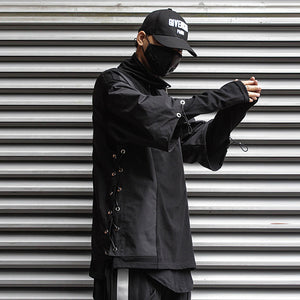 Techwear Turtleneck Sweatshirt