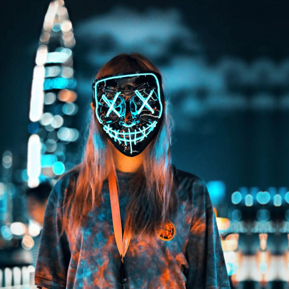 Led Techwear mask | CYBER TECHWEAR®