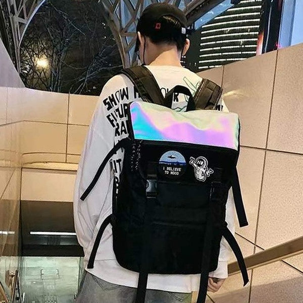 Reflective Backpack Techwear