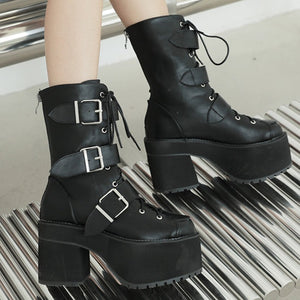 Harajuku Boots Techwear