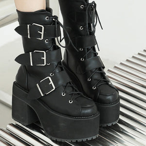 Harajuku Boots Techwear