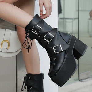 Harajuku Boots Techwear