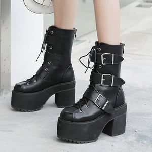 Harajuku Boots Techwear