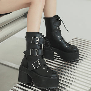 Harajuku Boots Techwear