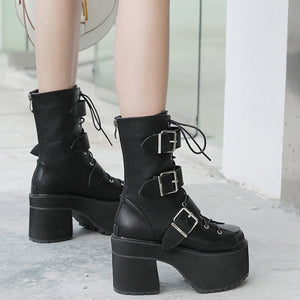 Harajuku Boots Techwear