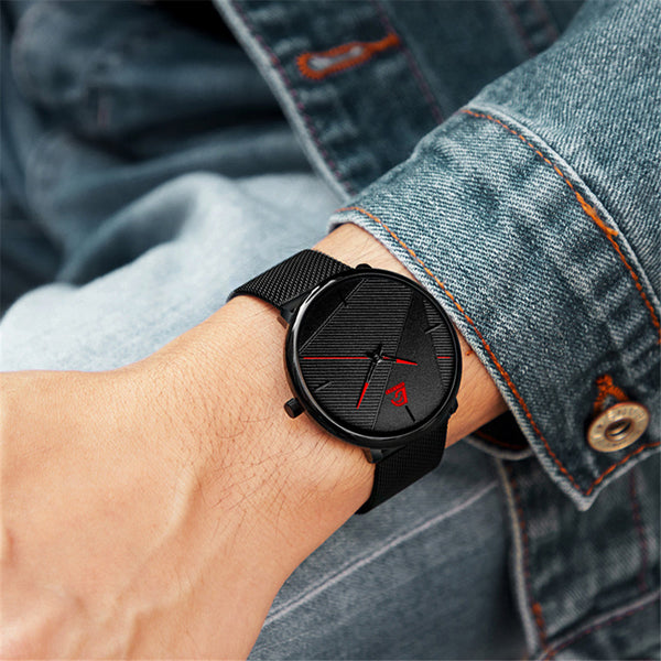 Reloj minimalista Techwear