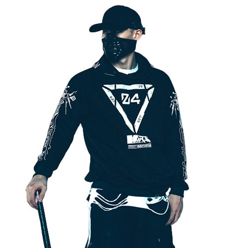 Techwear Cyberpunk Hoodie