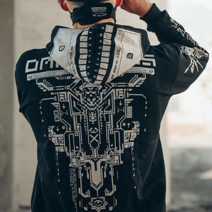Techwear Cyberpunk Hoodie
