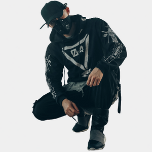 Techwear Cyberpunk Hoodie