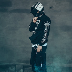 Techwear Cyberpunk Hoodie