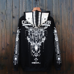 Techwear Cyberpunk Hoodie