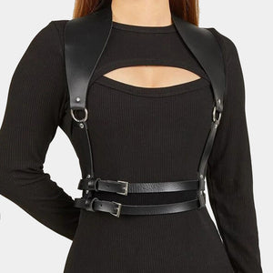 Techwear Womens Belt Nylon Suspender Harness