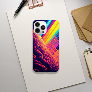 Capinha de celular cyberpunk arco-íris | CYBER TECHWEAR®