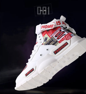 Red Cyberpunk Shoes | CYBER TECHWEAR®