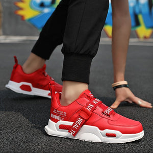 Red Techwear Sneakers