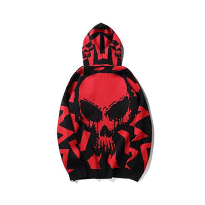 Skull Techwear Hoodie