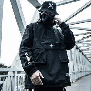 Reflective Techwear Windbreaker