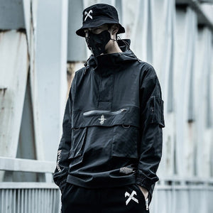 Reflective Techwear Windbreaker