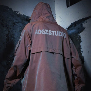 Reflective Techwear Windbreaker