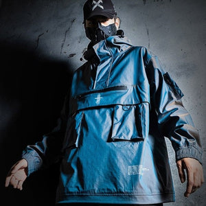 Reflective Techwear Windbreaker