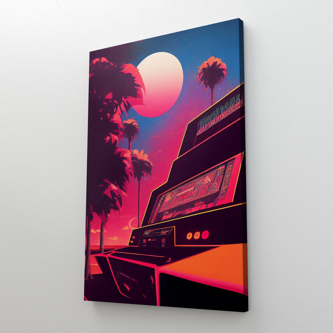 Retro Arcade Cyberpunk Art | CYBER TECHWEAR®