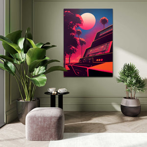 Retro Arcade Cyberpunk Art | CYBER TECHWEAR®