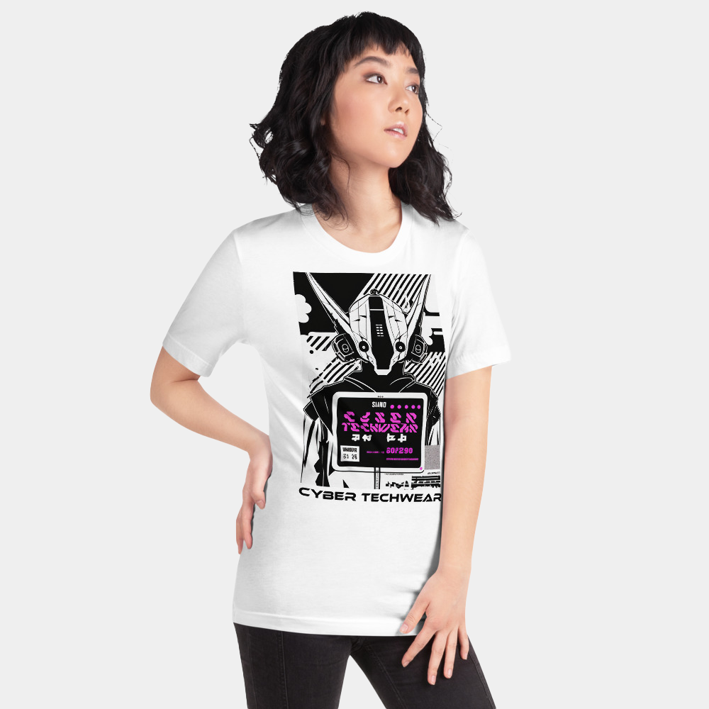 Robot Cyberpunk T Shirt | CYBER TECHWEAR®