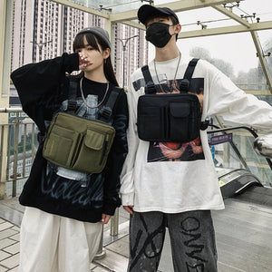 Black Chest Bag Tactical