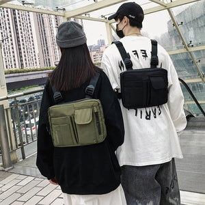 Black Chest Bag Tactical