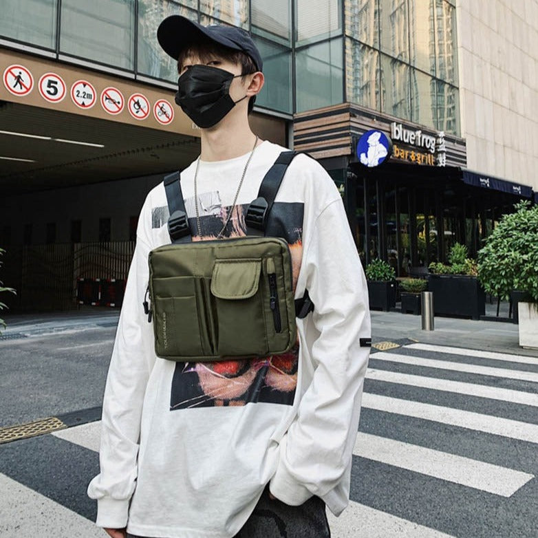 Military Chest Bag Tactical | CYBER TECHWEAR®