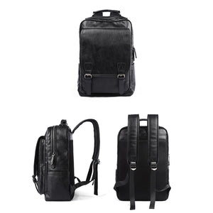 Leather Techwear Backpack