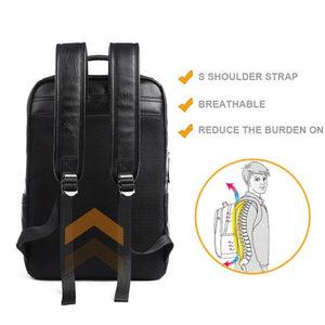 Leather Techwear Backpack