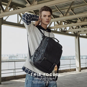 Leather Techwear Backpack