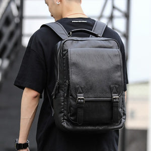 Leather Techwear Backpack