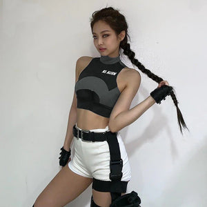 Fitness Techwear Crop Top
