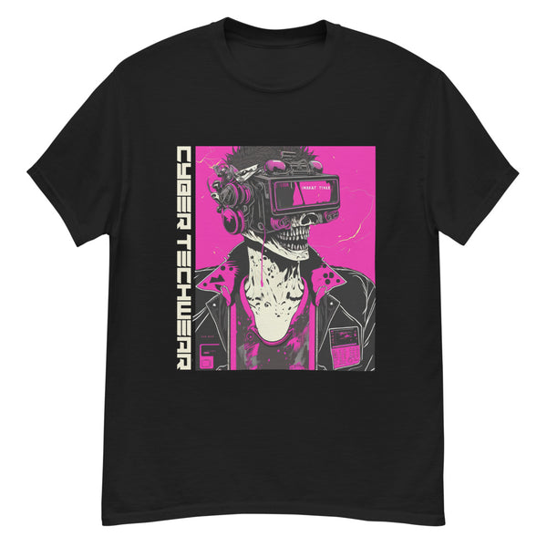 Skeleton Black Cyberpunk Shirt