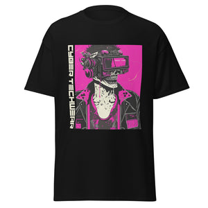 Skeleton Black Cyberpunk Shirt