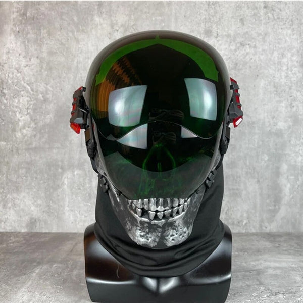 Skull Cyberpunk Helmet | CYBER TECHWEAR®