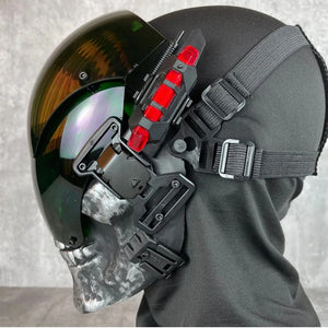 Skull Cyberpunk Helmet | CYBER TECHWEAR®