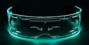 Cyberpunk Techwear LED Glasses