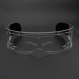 Cyberpunk Techwear LED Glasses