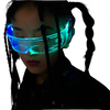 Gafas LED Cyberpunk Techwear