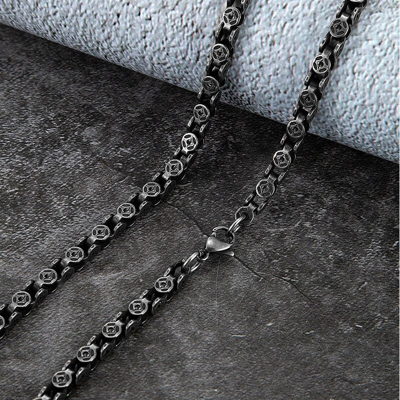Chain Necklace Techwear | Cyber Techwear