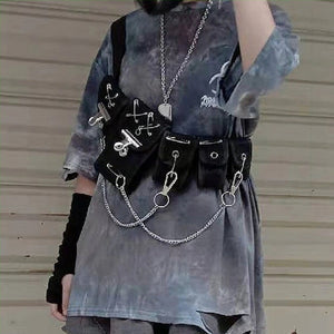 Crossbody Techwear Bag Tactical