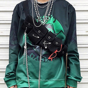 Crossbody Techwear Bag Tactical